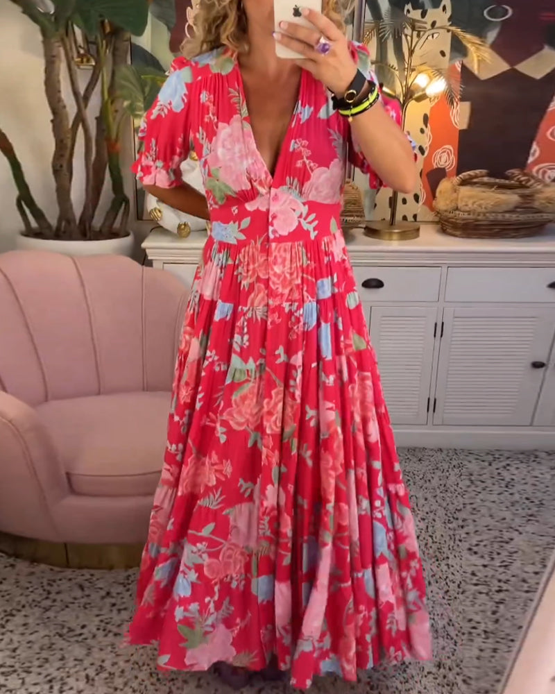 Ursula Exclusive Dress with Floral Enchantment Boutique Collection