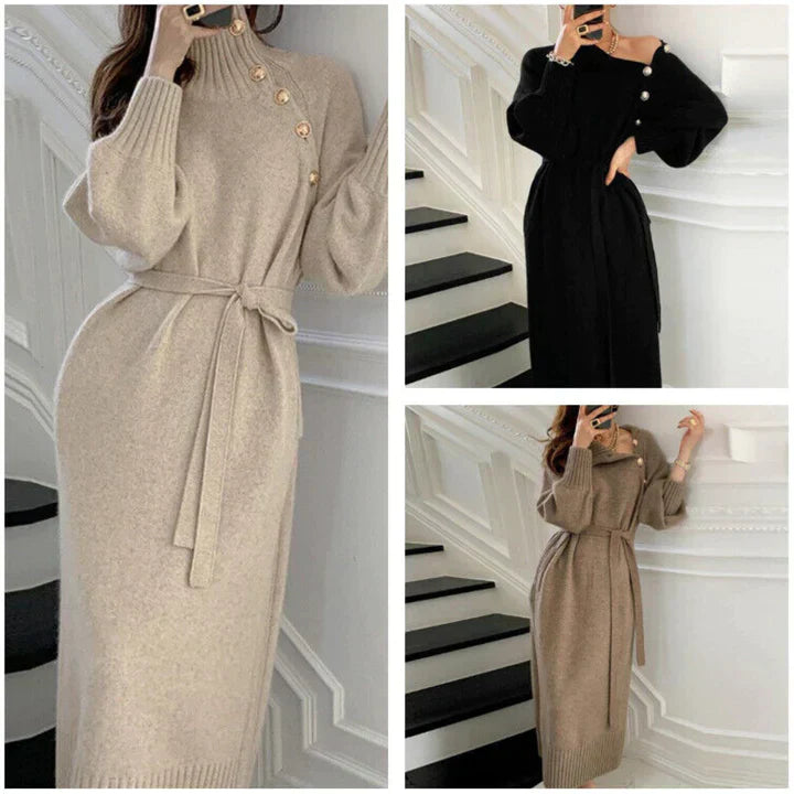 Jeanne Chic Warm Dress for Women Boutique Collection