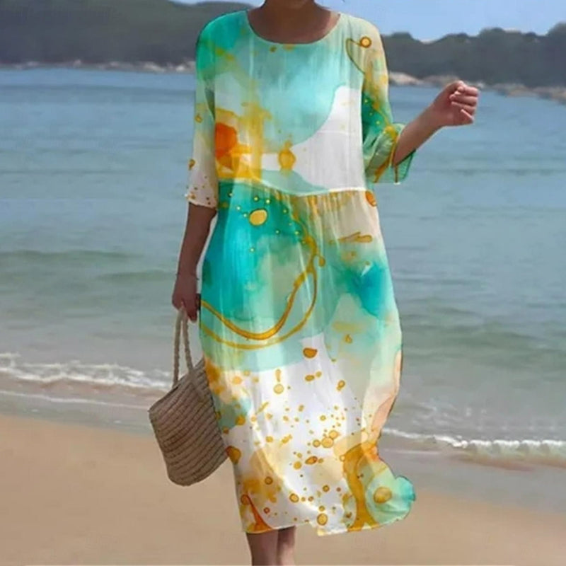 Fiorella Boutique Dress with Flowers Designer Edit