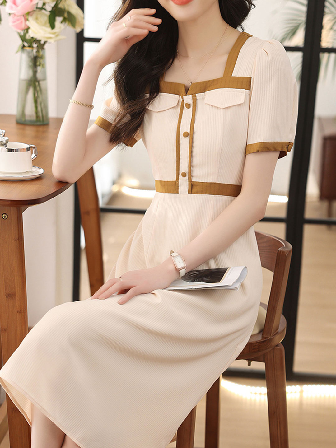 Vintage Inspired Dress with a Contemporary Edge