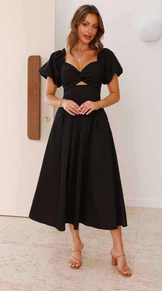 Algar Dress Black