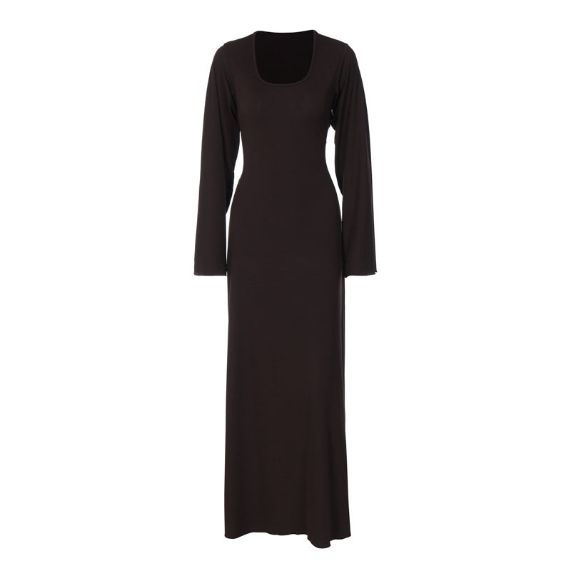 Elizabeth Maxi Dress Brown
