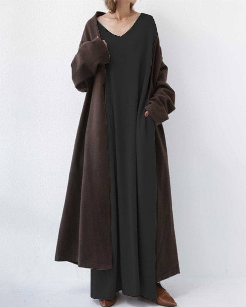 Francisca Exclusive Long Sweater Dress Evening Wear Edit