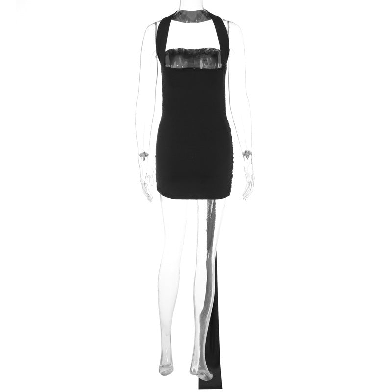 Claudene Mini Dress Black