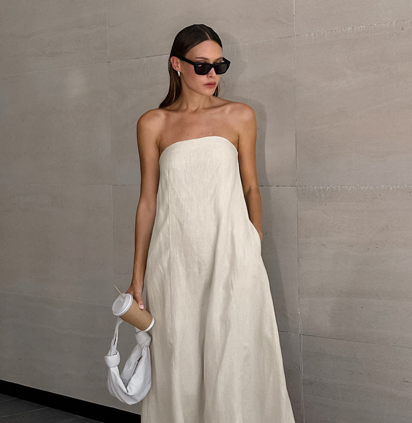 Martina Maxi Dress Beige