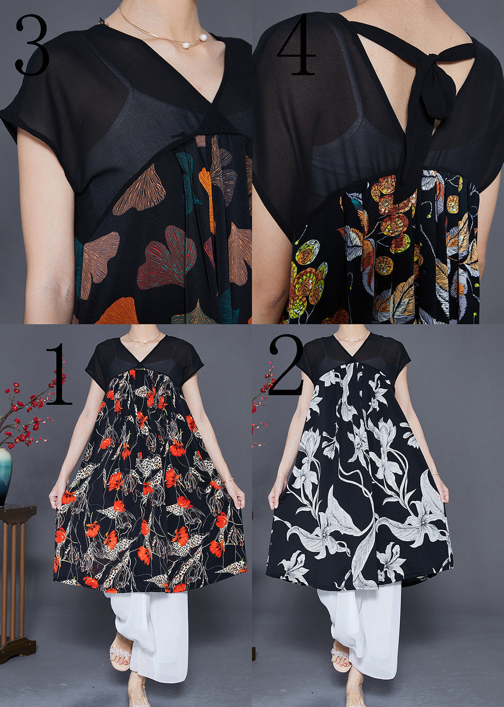 A Vintage Style Dress with Delicate Timeless Details