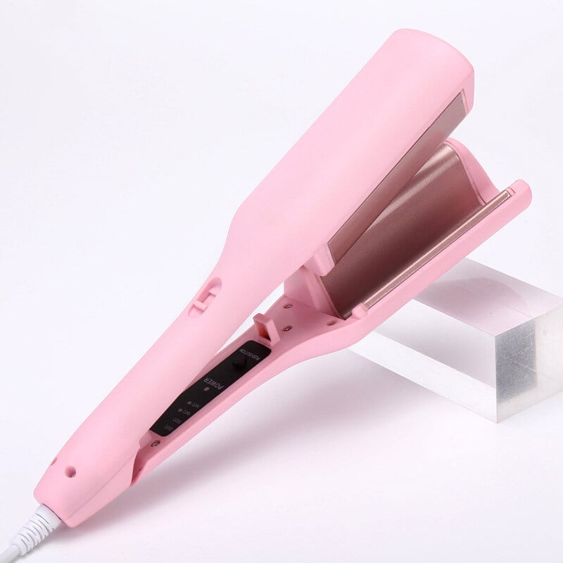 french wave hair curling iron