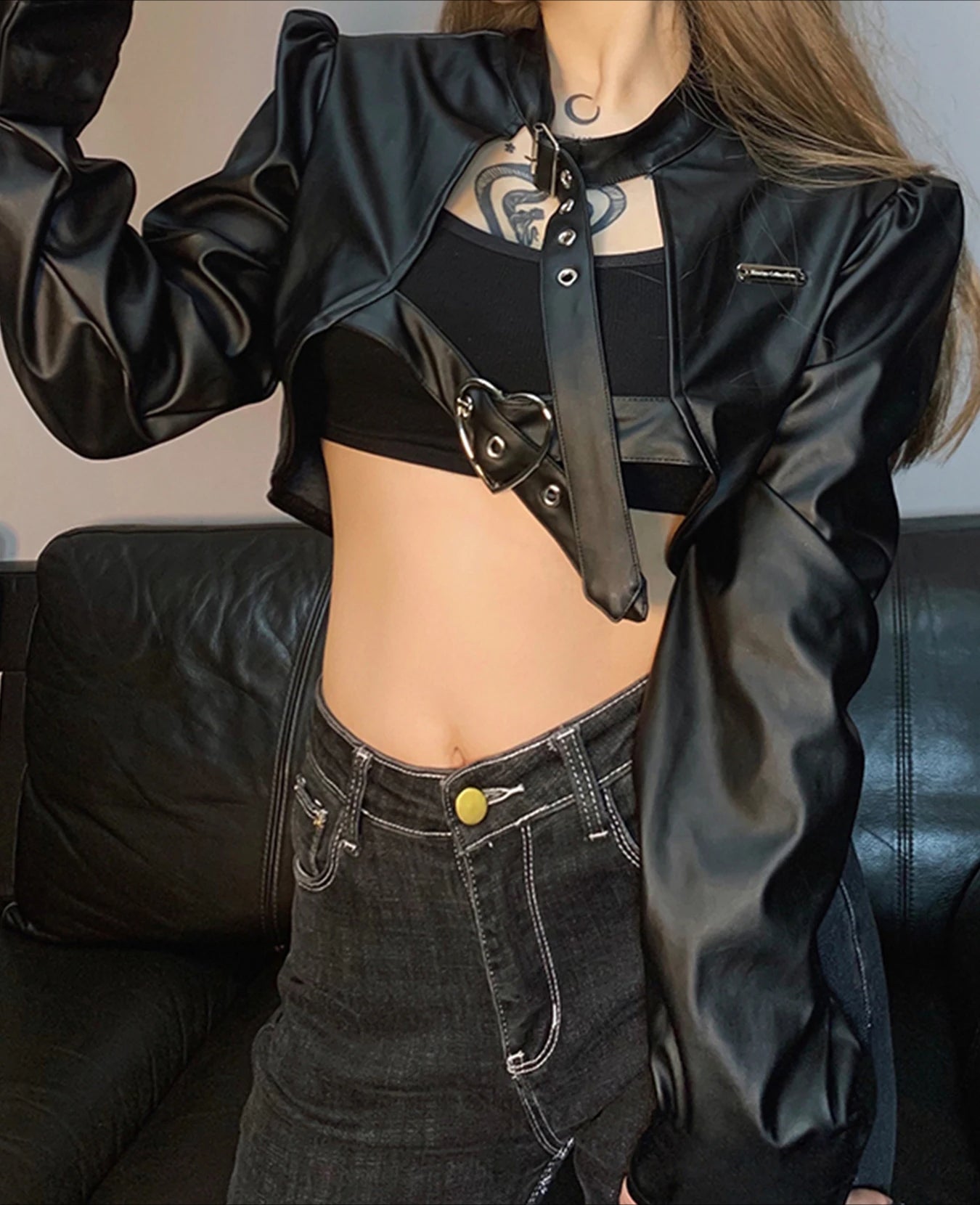 Locomotive ONeck Cropped Jacket