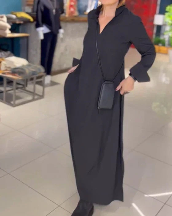 Ruth Effortless Long Dress Premium Wardrobe Essential