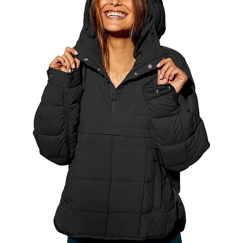 Oversized Hooded Puffer Jacket
