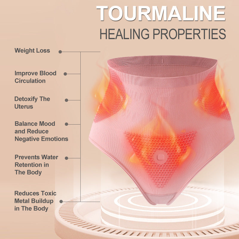 New graphene seamless high-waisted antibacterial shaping panties