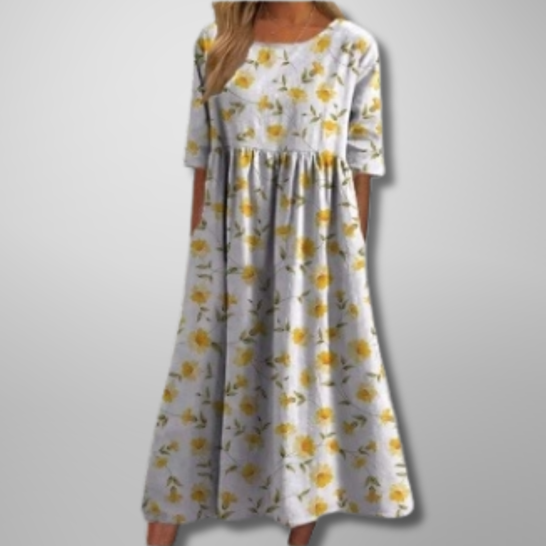 Faye | Relaxed Floral Midi 7
