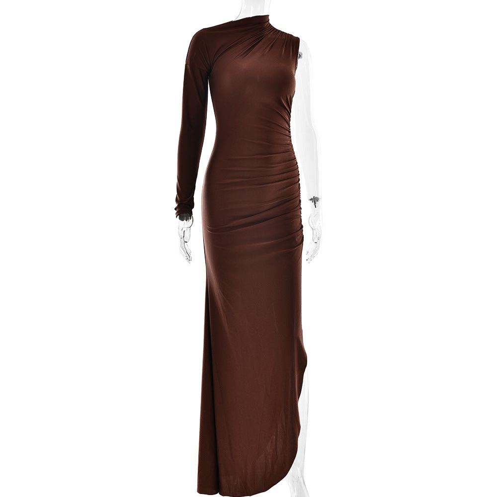 Cerva Maxi Dress Brown