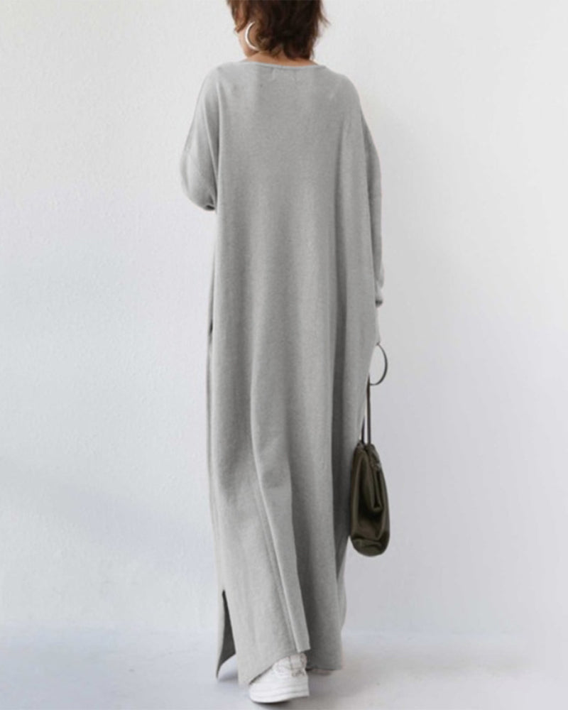 Francisca Exclusive Long Sweater Dress Evening Wear Edit