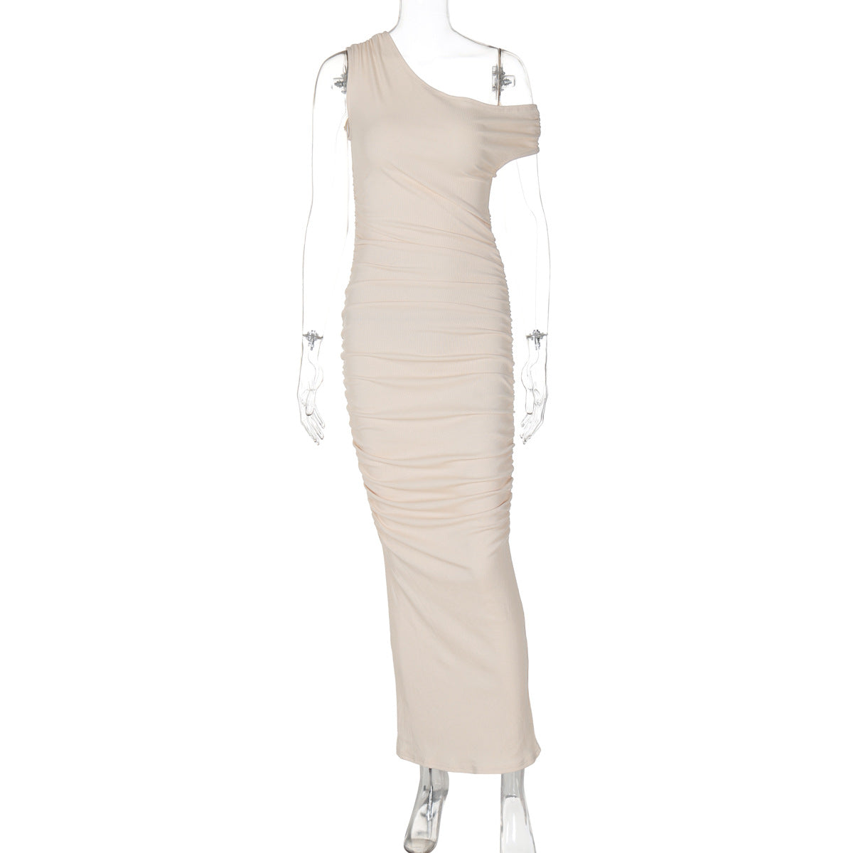 Mystical Off Shoulder Dress Apricot
