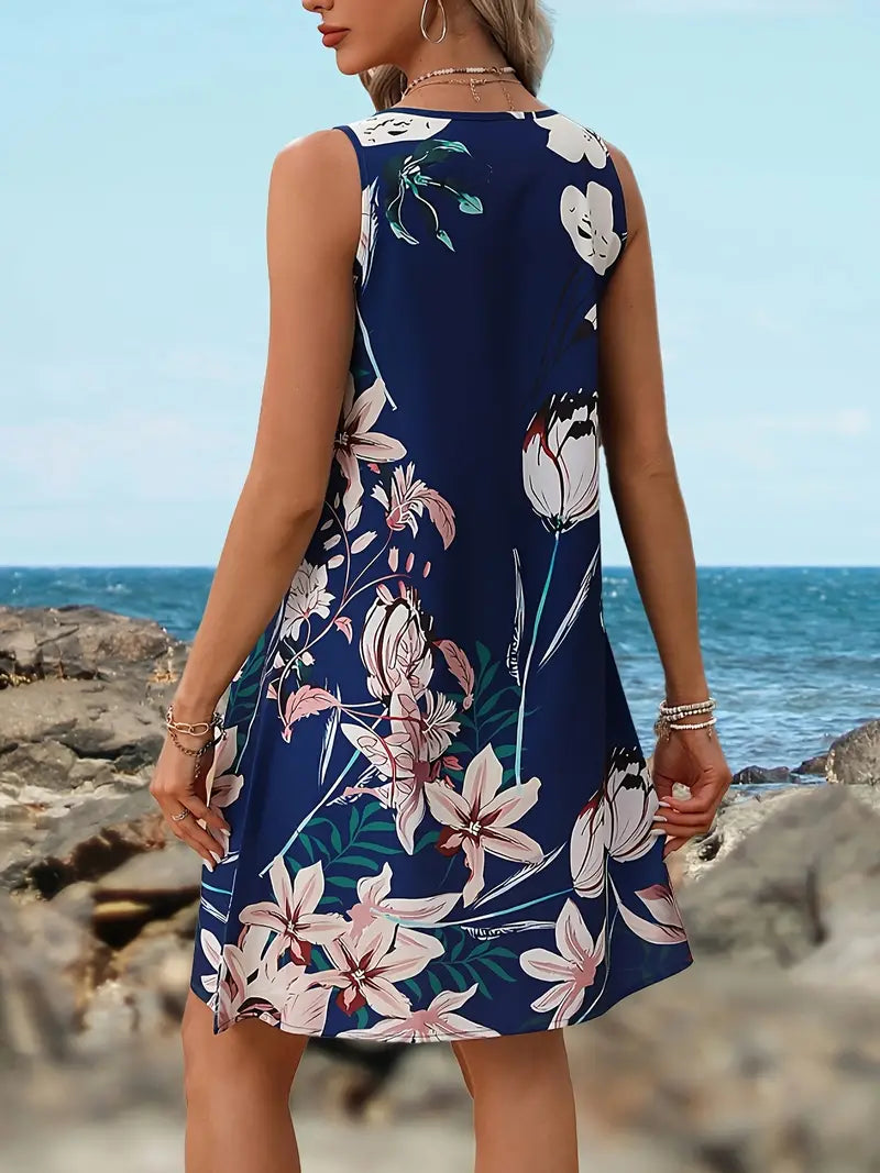 Perry Floral Pattern Dress for Women Classy Everyday Look