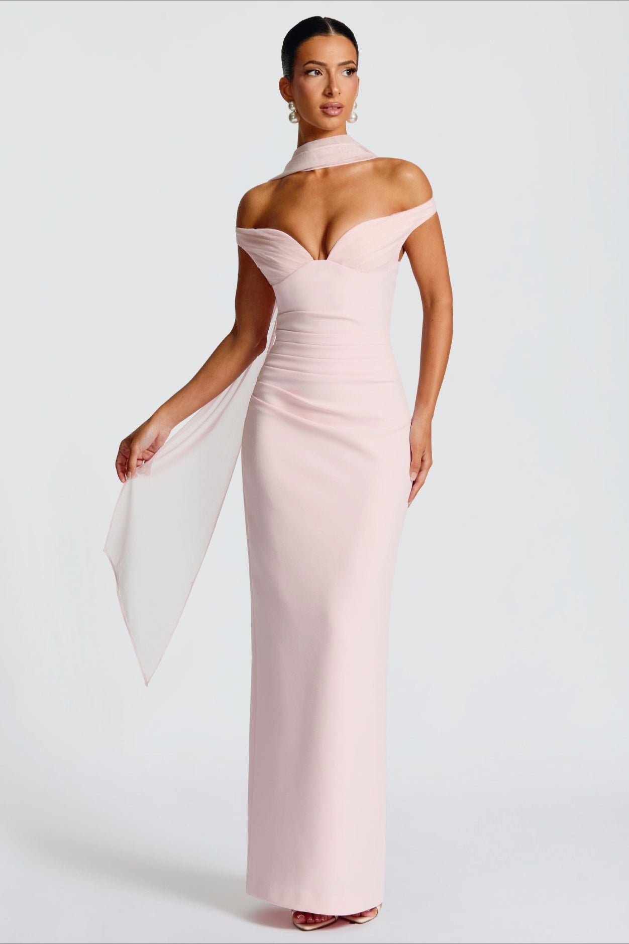 Stretch OffShoulder Bodycon Birthday Dress
