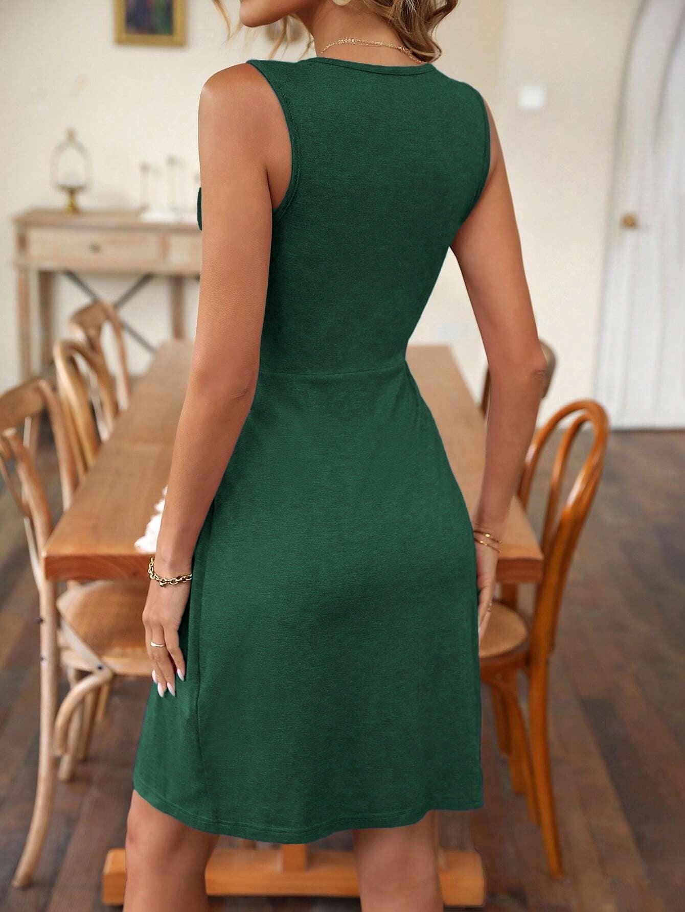 Pleated Dress