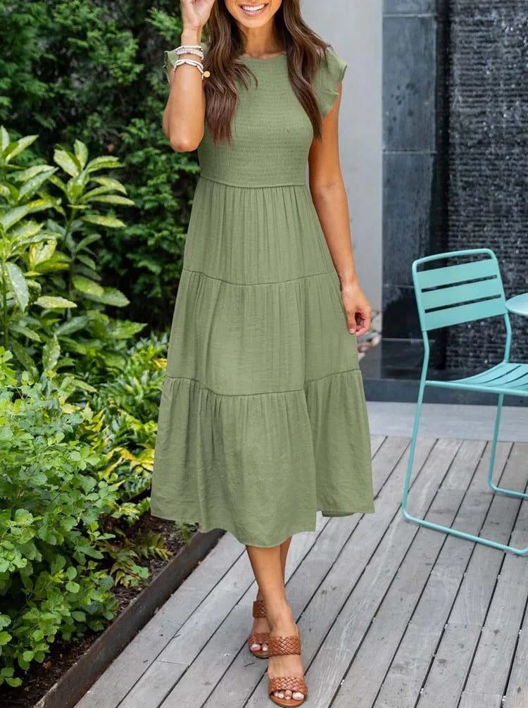 Comfortable summer maxi skirt