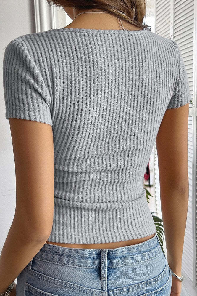 Minimalist Slim Fit Short Sleeve Tee