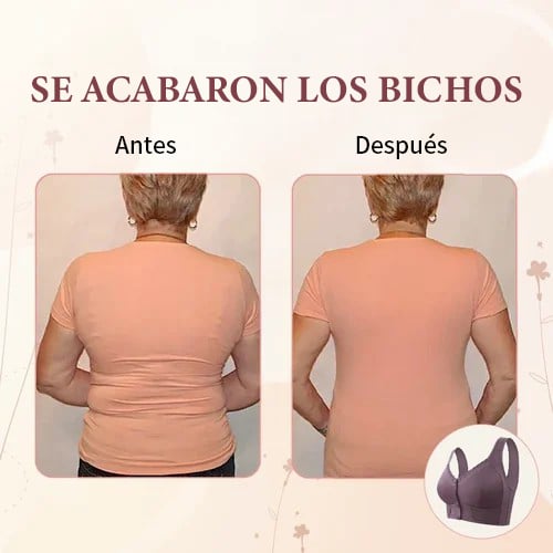 Nuevo Sujetador Transpirable Con Cierre Frontal Para Personas Mayores