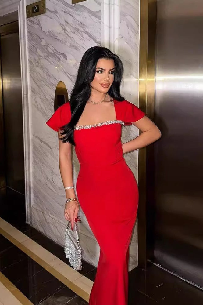Rhinestone Bandage Party Dress