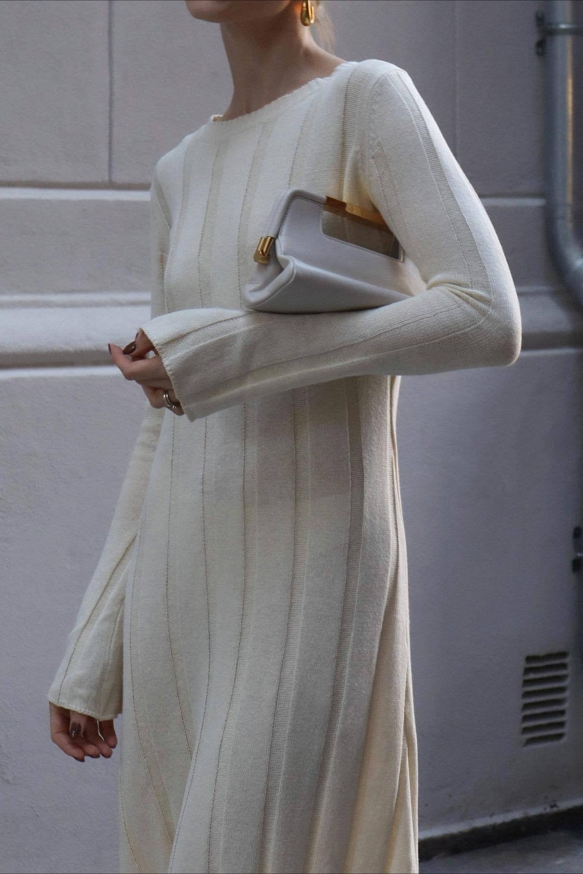 A-Line Maxi Sweater Dress 4