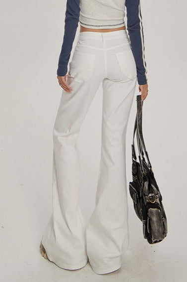 Low Rise Stretchy Slim Bootcut Jeans