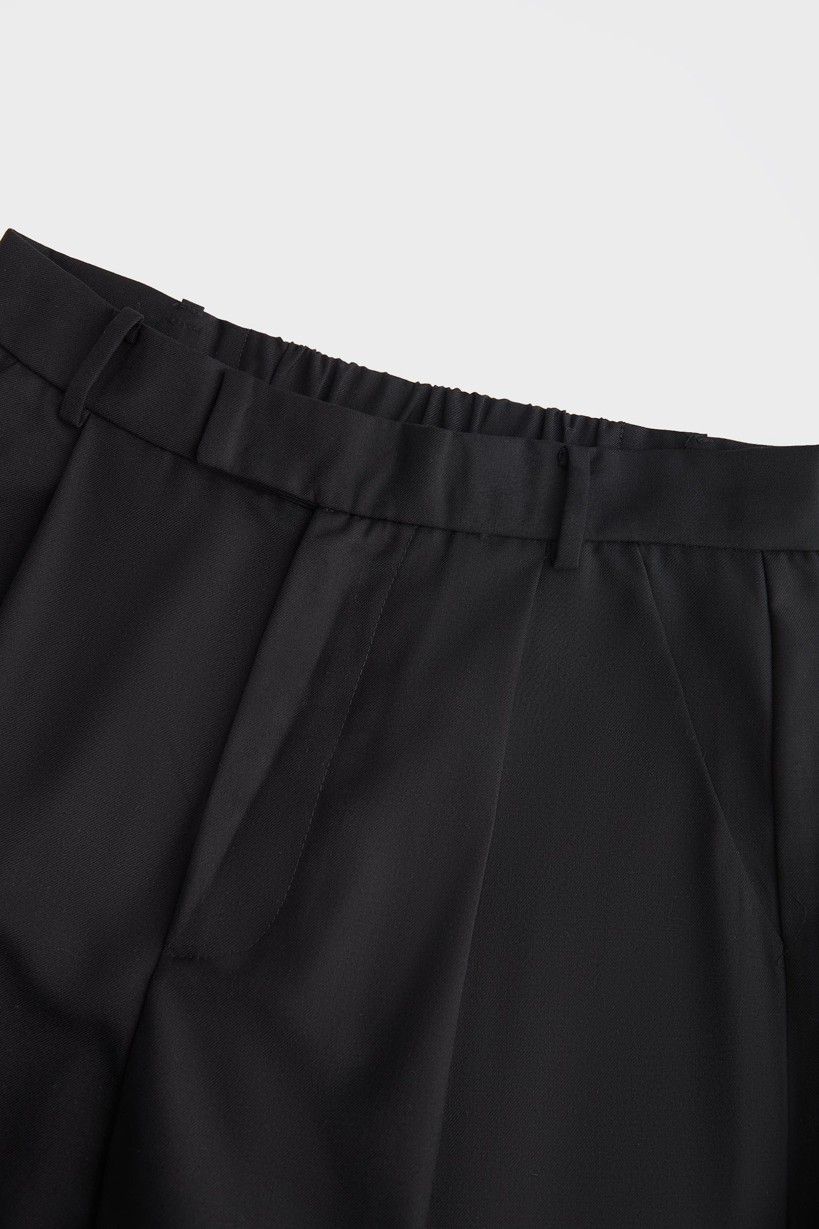 Business Essential Black Wide Slacks