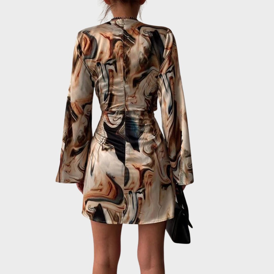 Pilar Womens Wrap Dress Dress with Tailored Everyday Styling