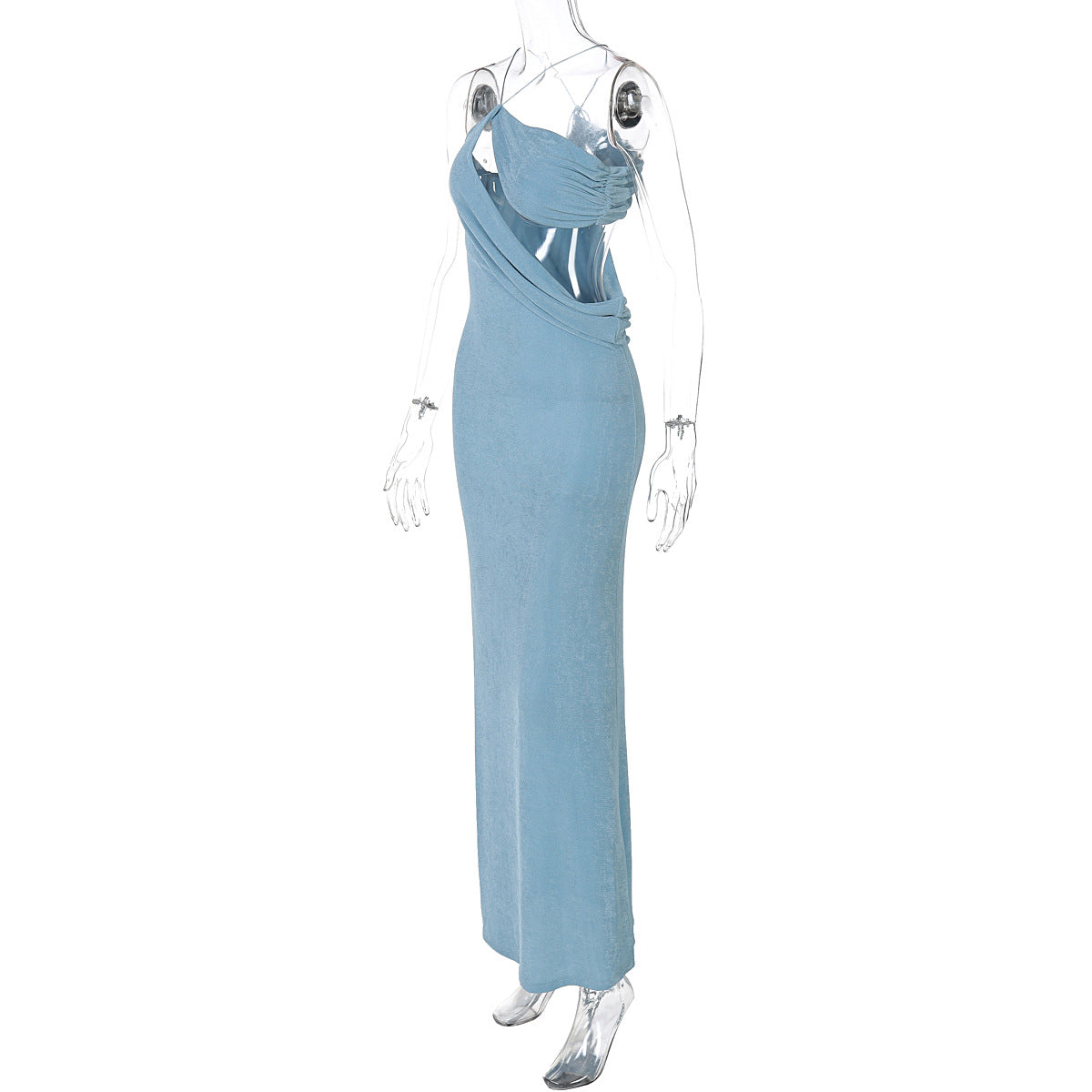 Riverine Maxi Dress Blue