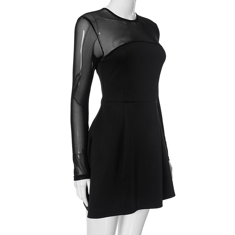 Rhythm Mini Dress Black