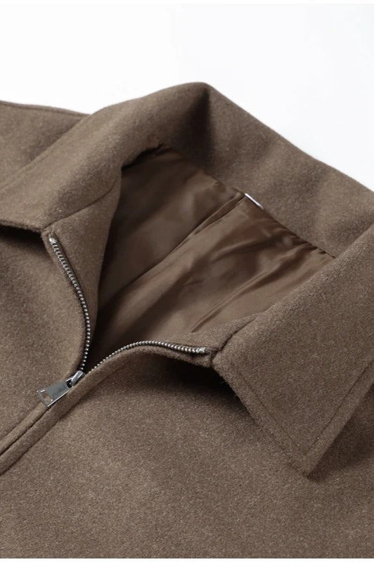 Vintage Lapel Short Jacket