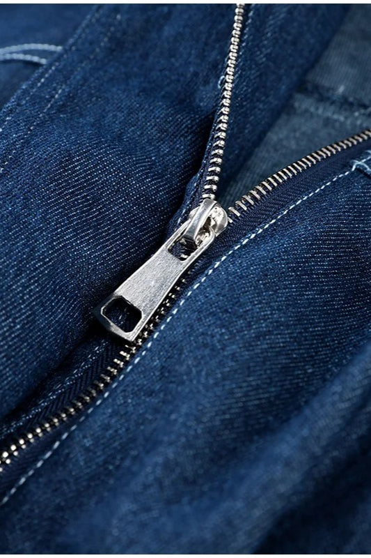 Washed Denim Slim Shirt Jacket