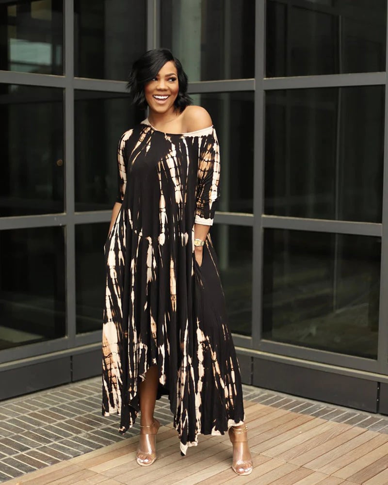 Sparkling Golden Sun Dress