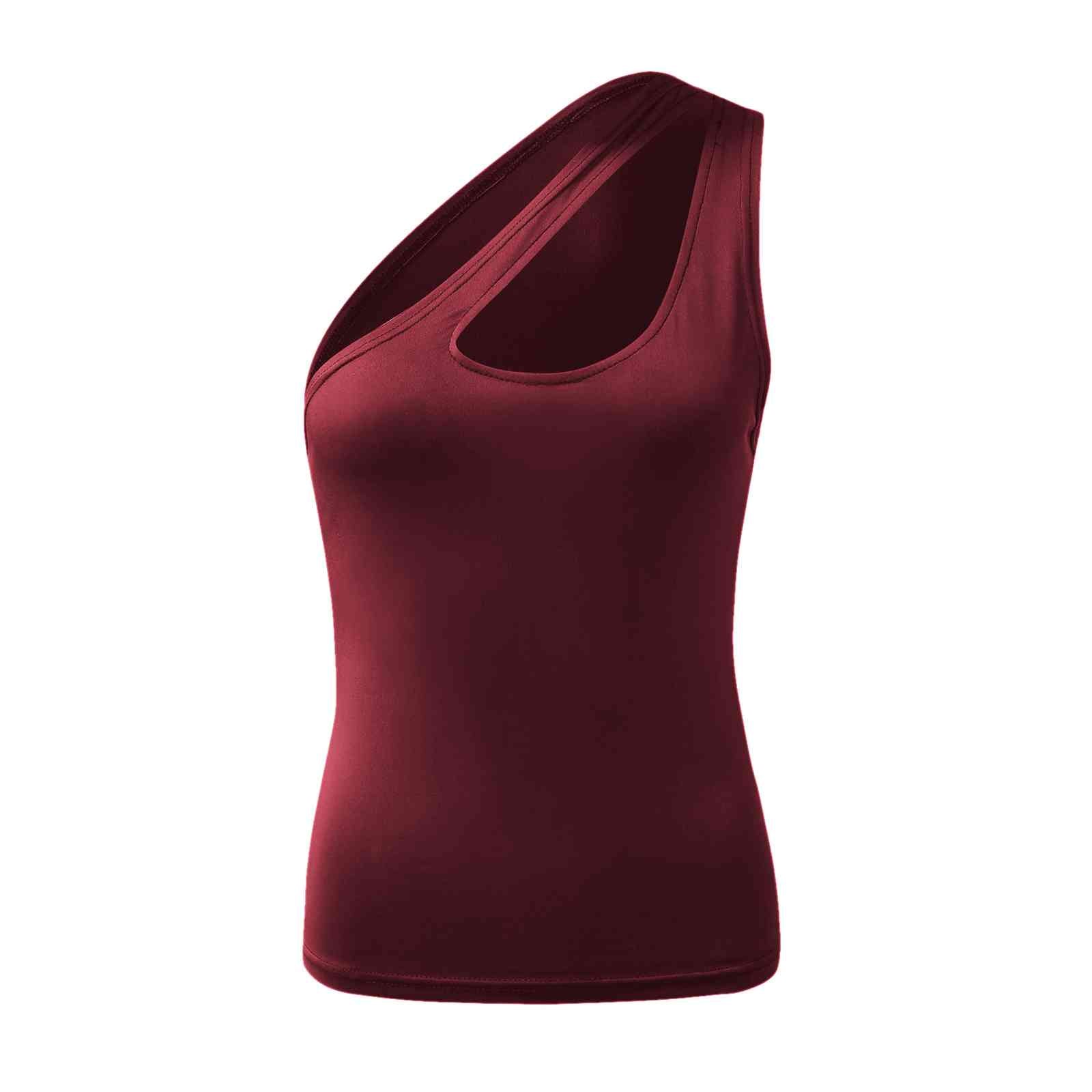 One Cutout Cami Shoulder Top