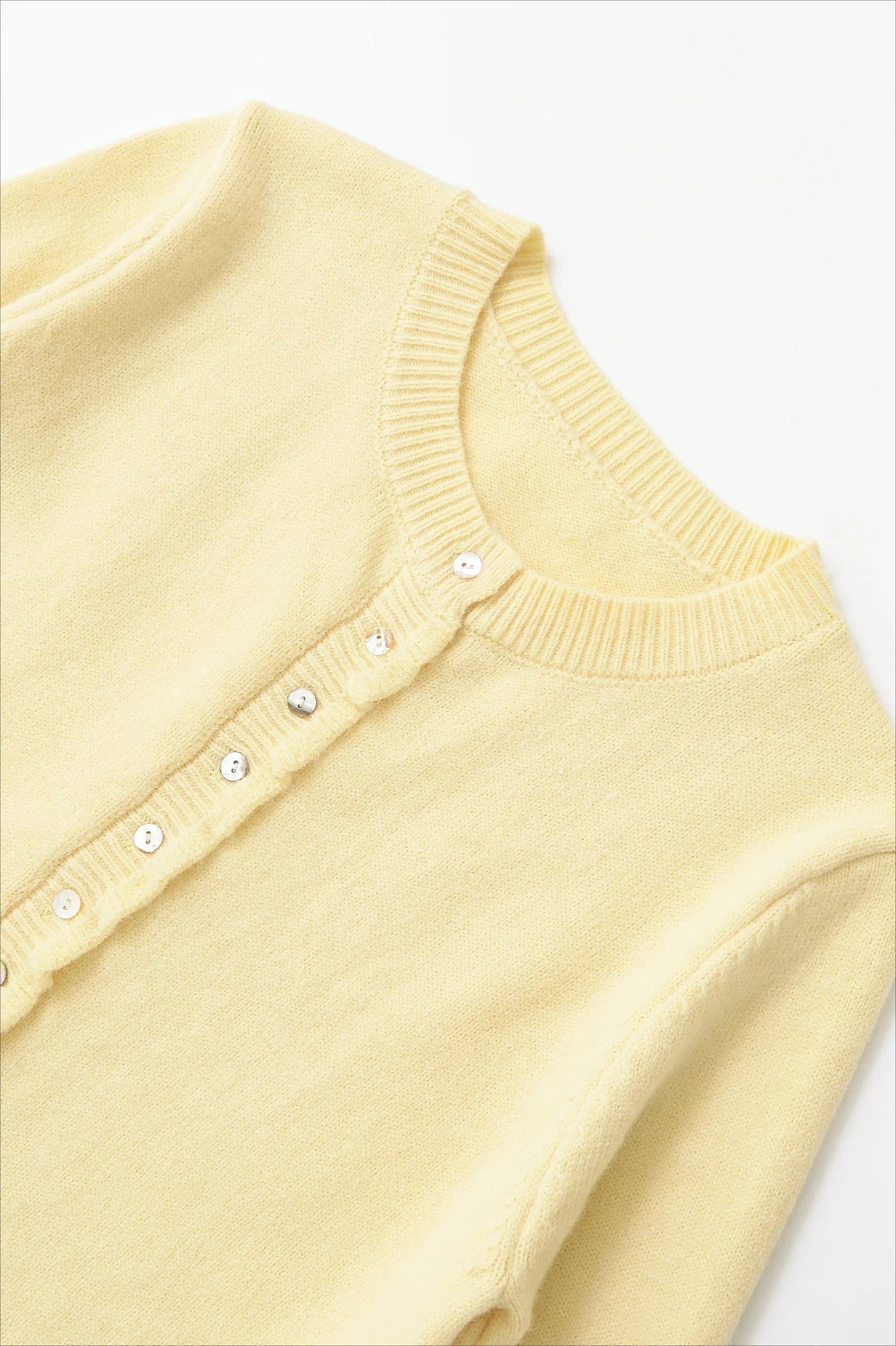 SingleBreasted Knit Cardigan