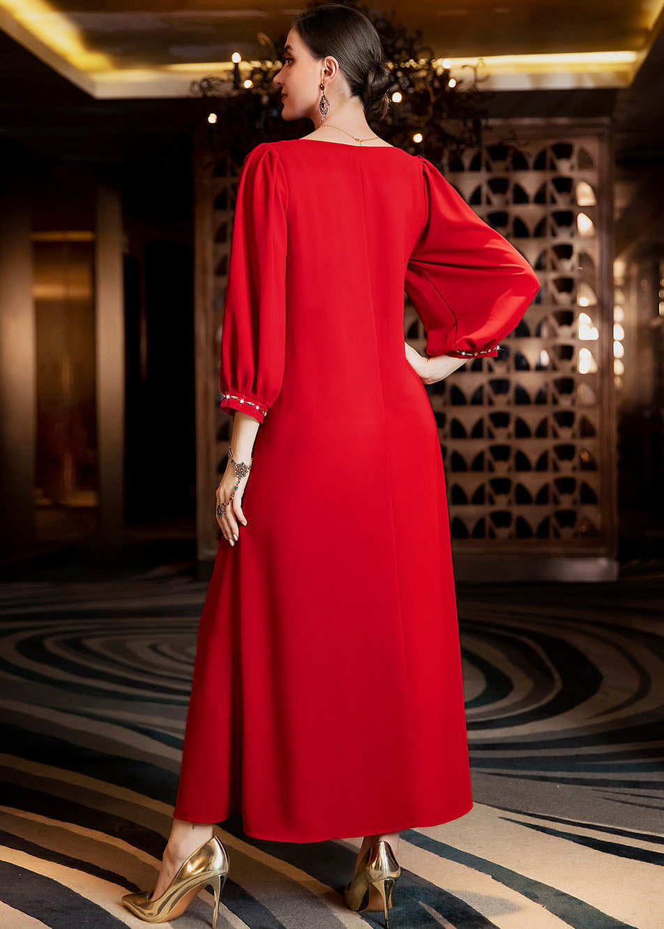 A Vintage Style Dress with Delicate Timeless Details