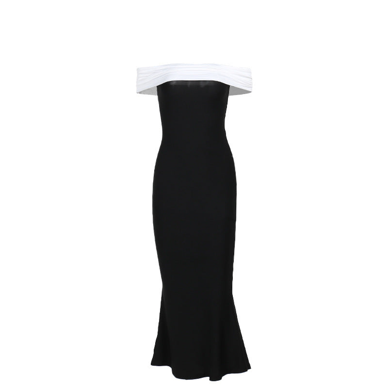 Dublin Off shoulder Dress Black