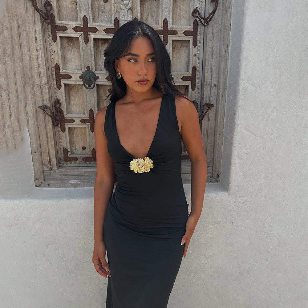 Verona Midi Dress Black