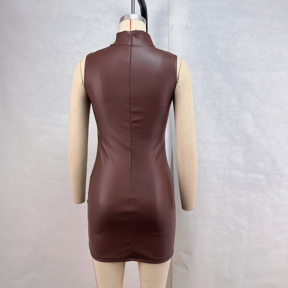 Bilbury Mini Dress Brown