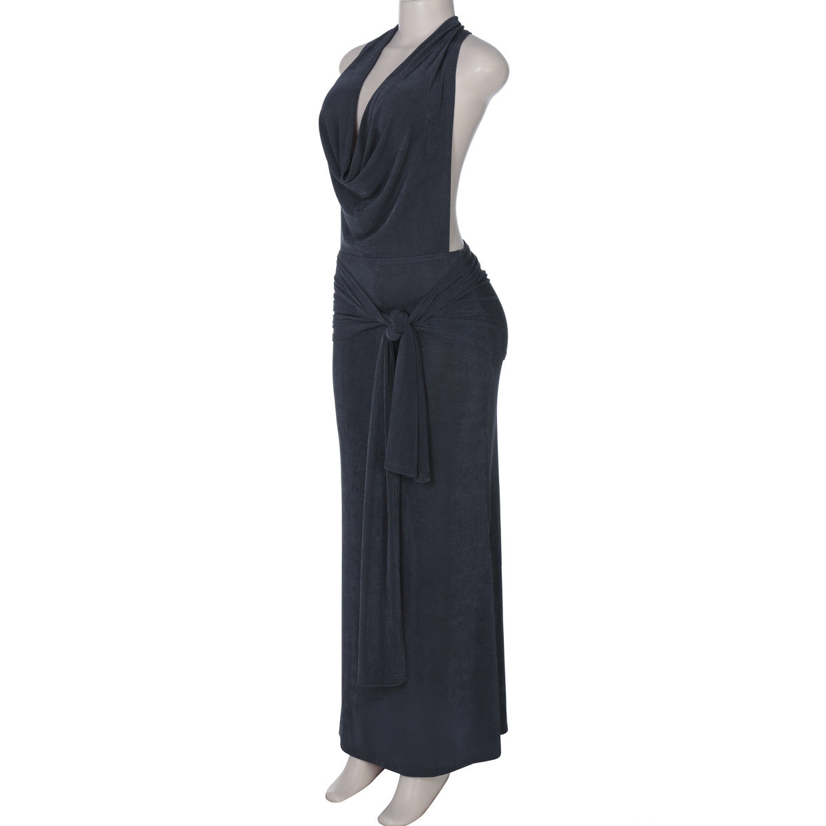 Angola Maxi Dress Grey