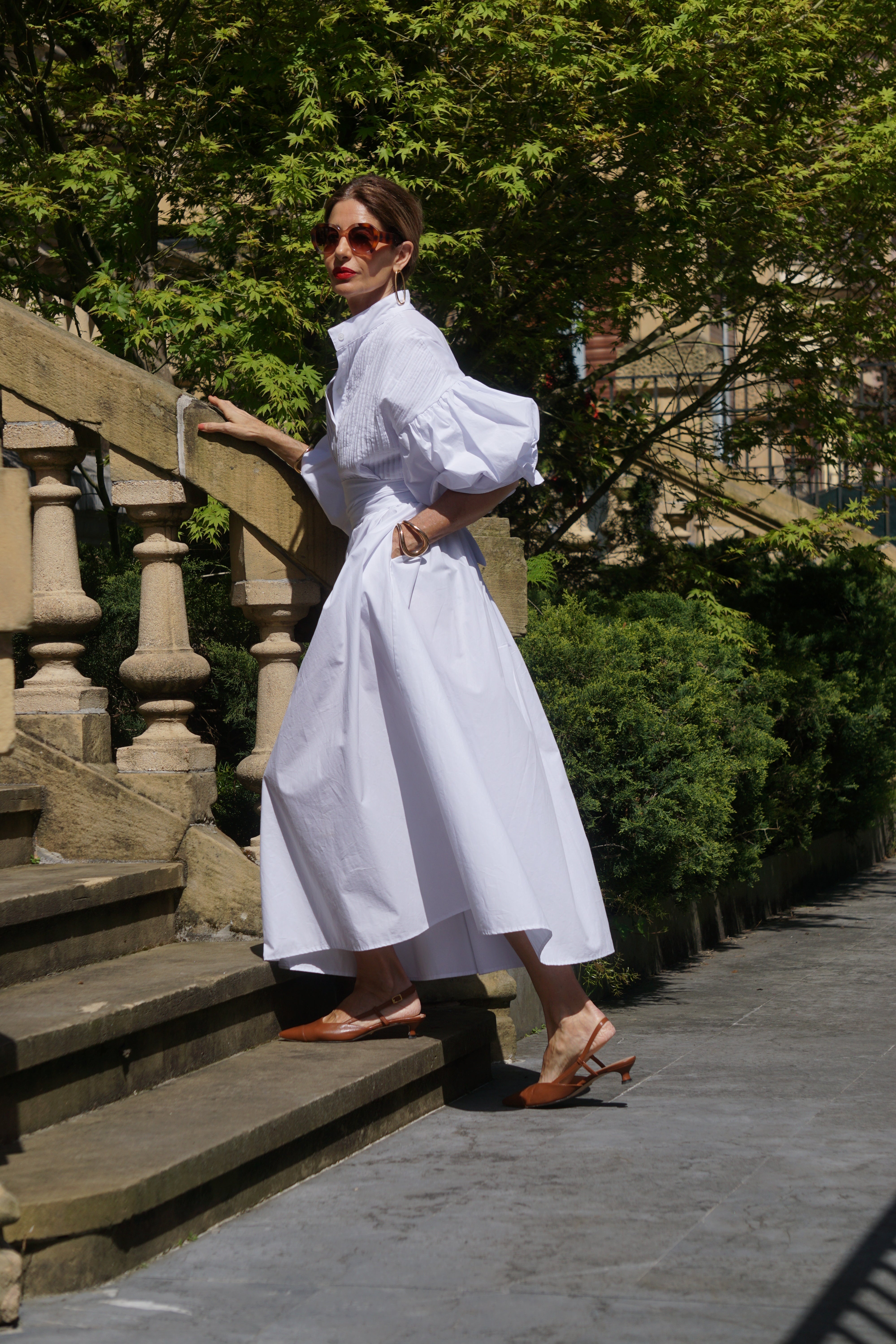 Vera Minimalist White Dress Everyday Luxe Edit