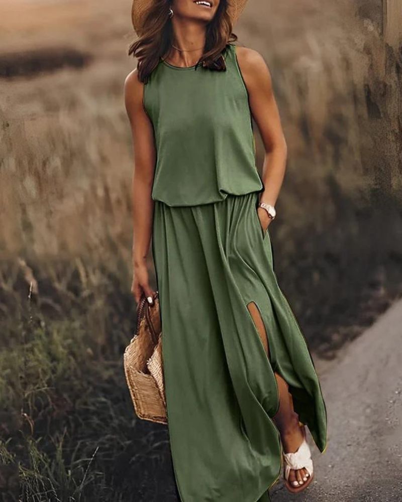 Dalia Effortless Colorful Dress Evening Wear Edit