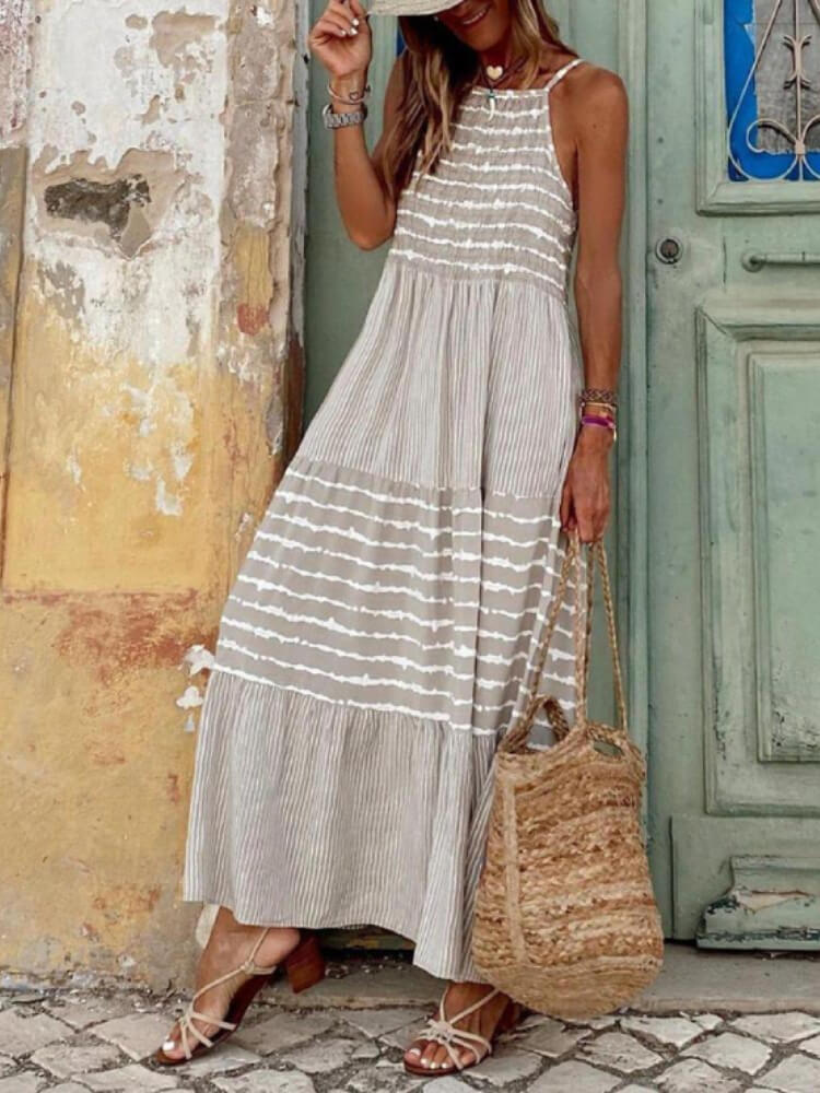 Always a Good Choice Printed Maxi Dress