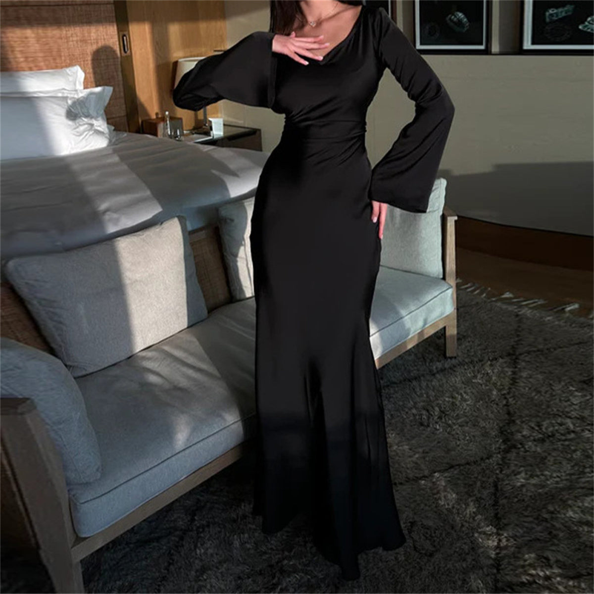 Susana Boutique Dress Mermaid Aura Evening Statement Occasion Edit