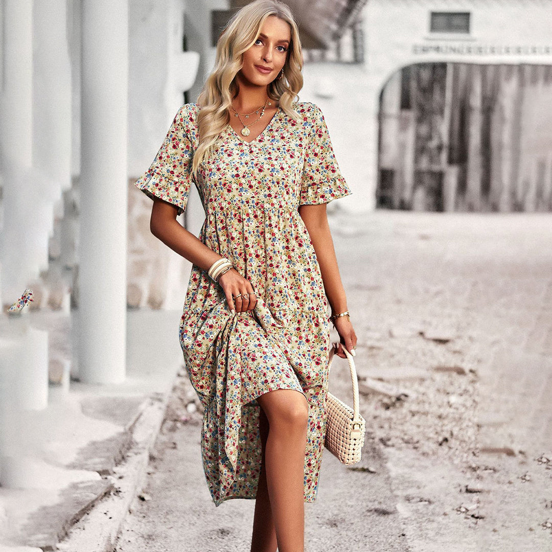 Solange Effortless and Chic Summer Dress for Women Romantic Soft Style