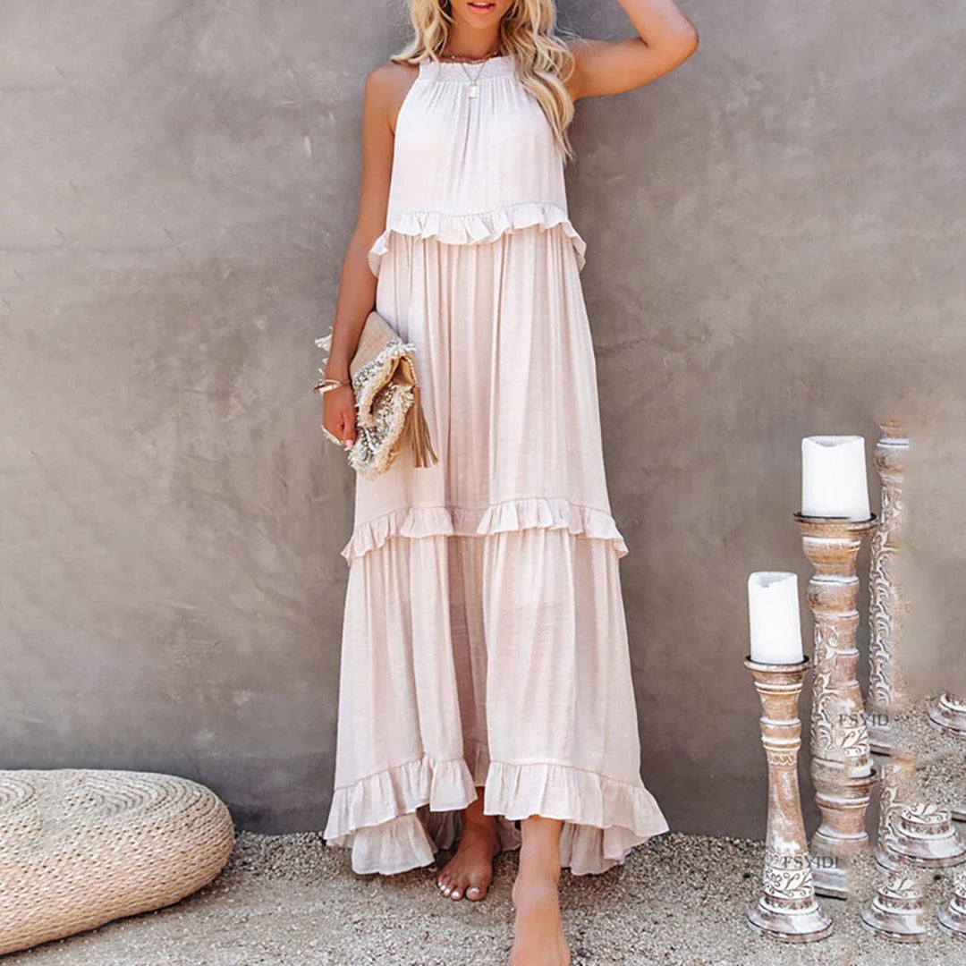 Naroa Stylish Long Dress for Women Streetwear Style