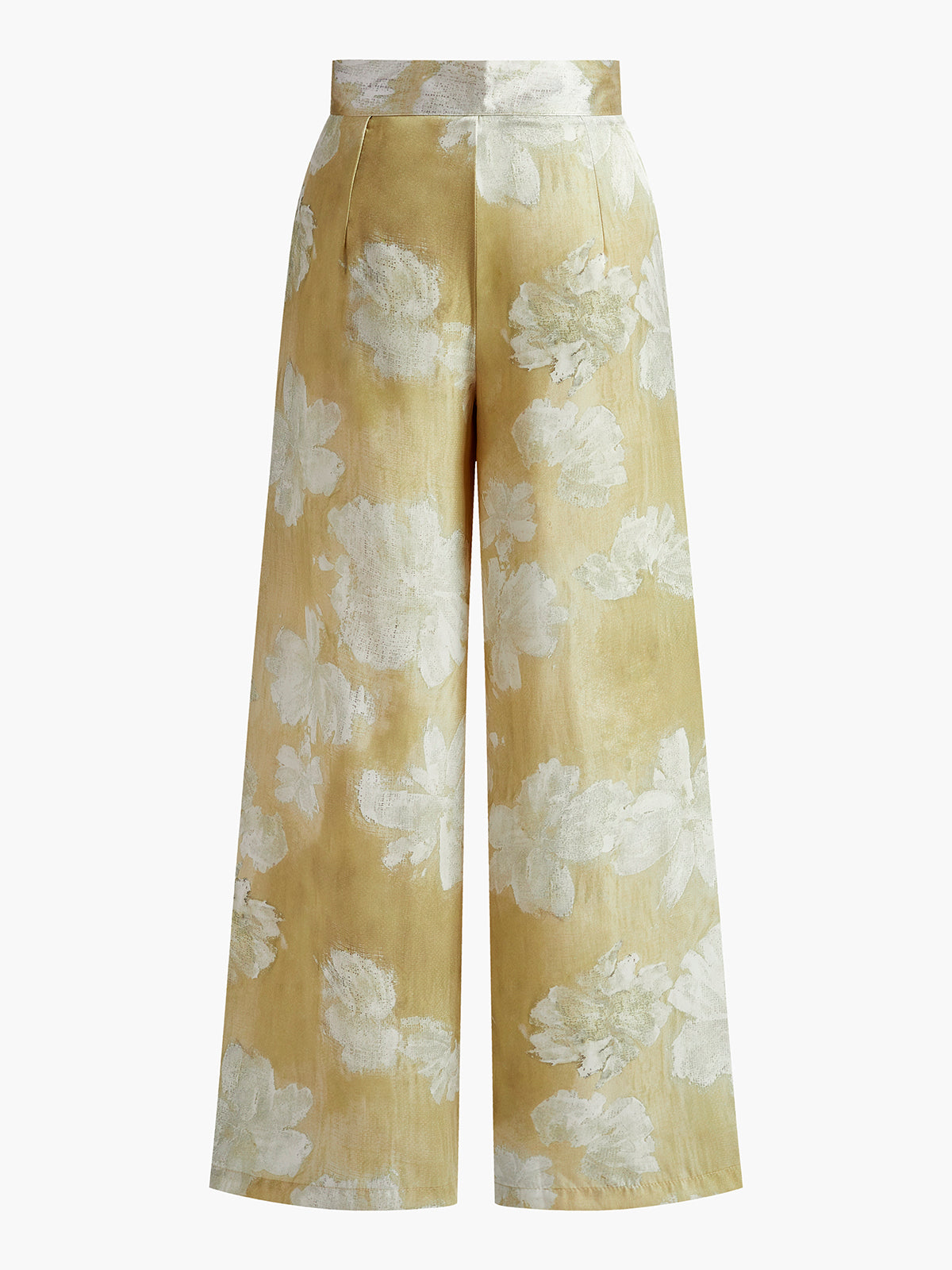 Romance Floral Printed Shirt and Straight Pants set