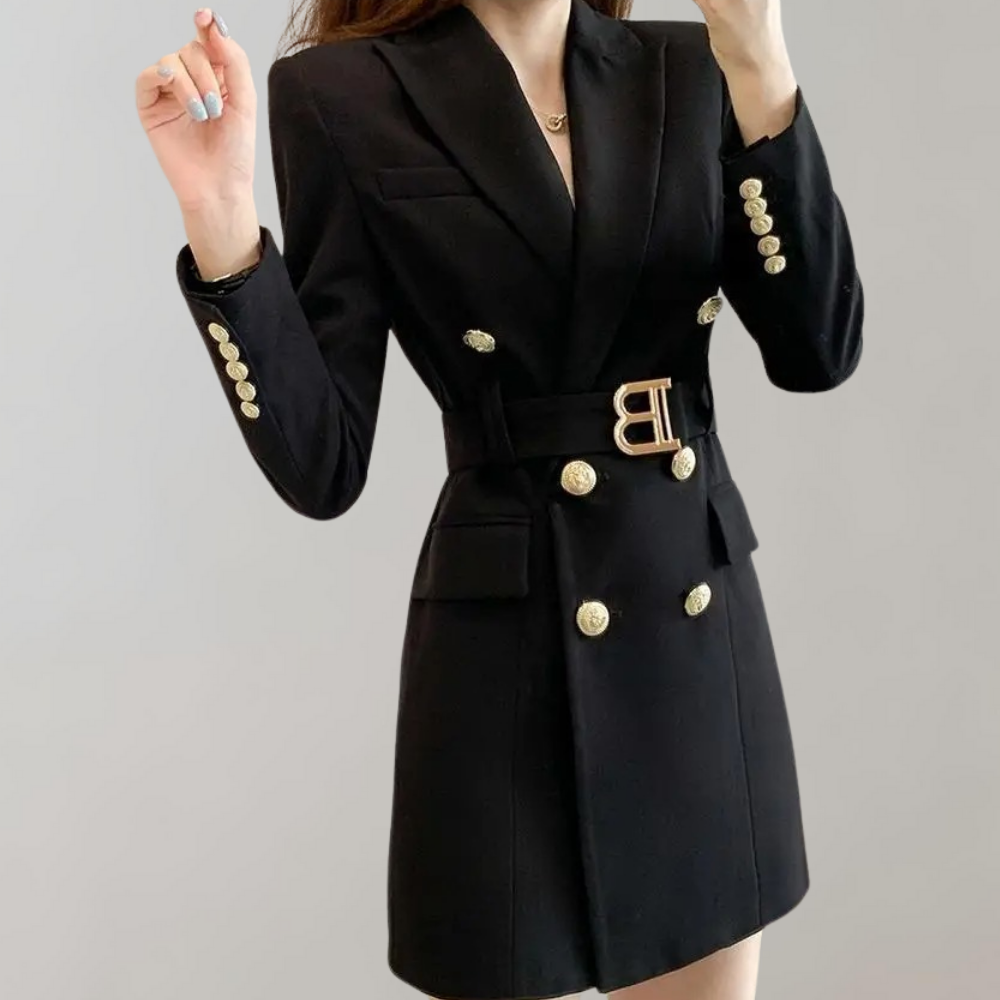 Ninon Elegant Blazer Dress for Women Bold Statement Look